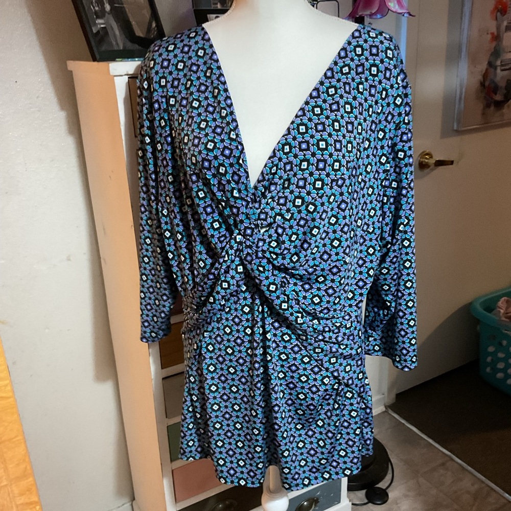 Boutique twist front top 3X